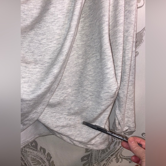 ATHLETA 
‎ Grey
Hooded Wrap Sweatshirt - Picture 6 of 13